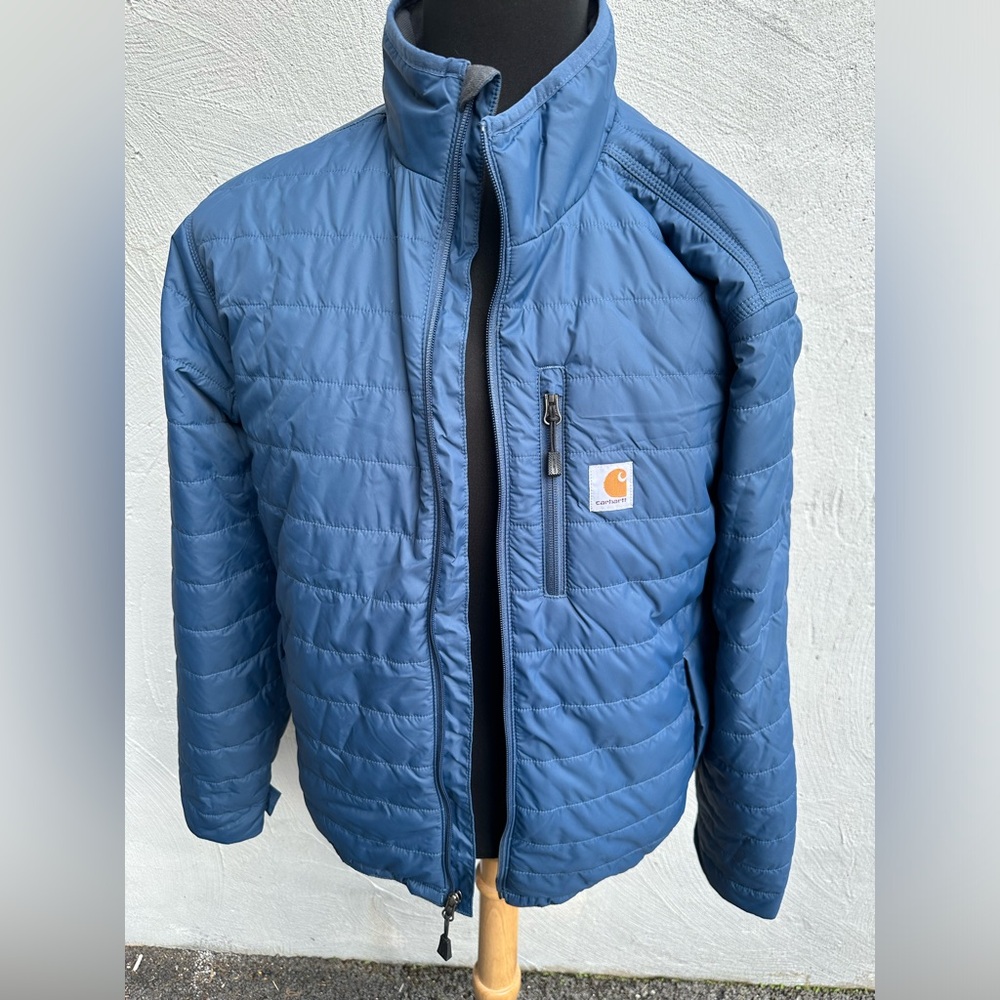 Carhartt Rain Defender Insulated Jacket  - Relaxed Fit - Navy Large